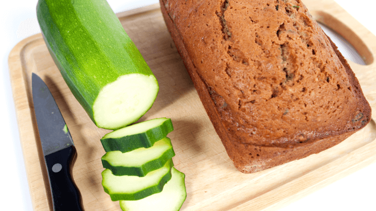 Zucchini Walnut Fiber Loaf
